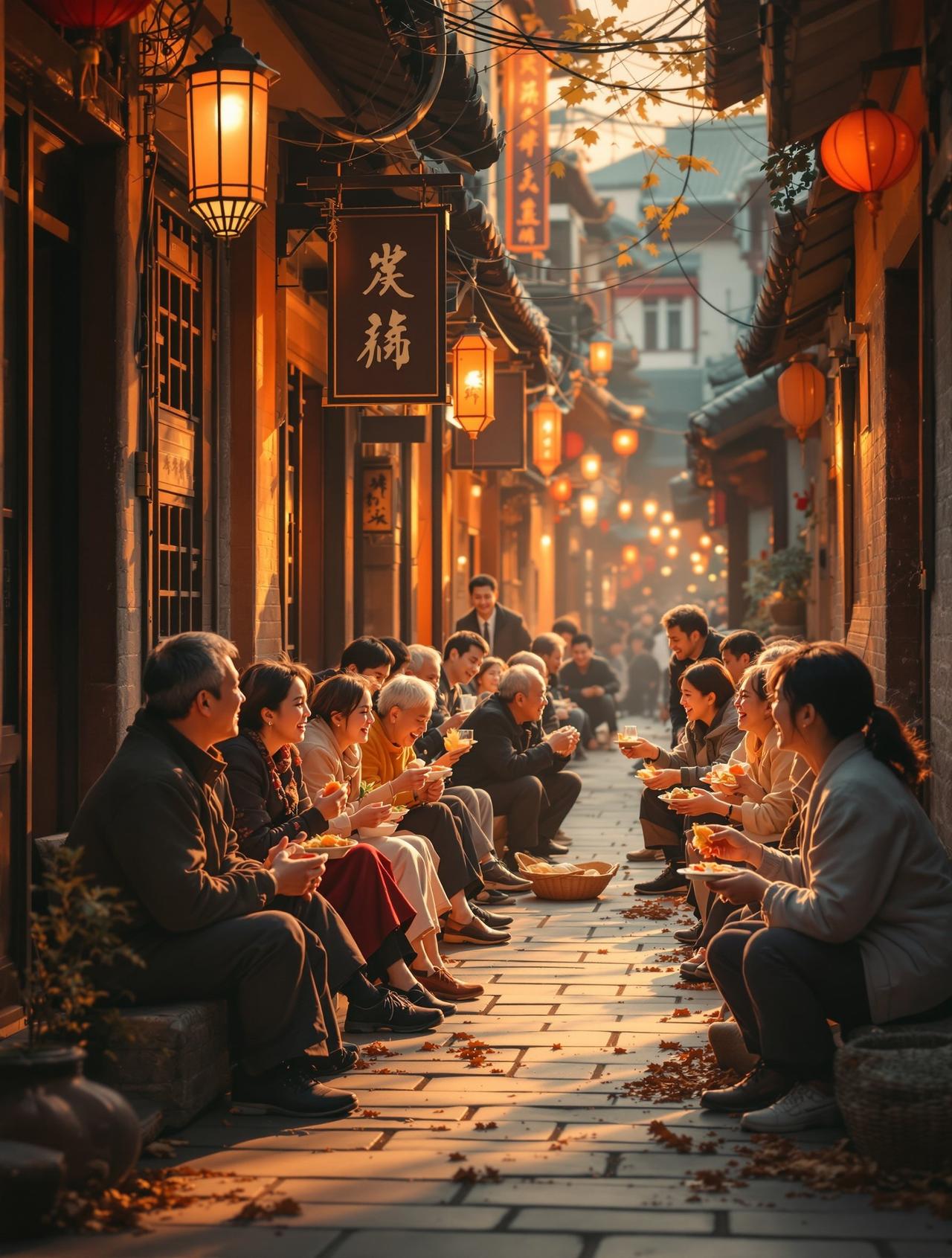 短剧库夸克作品《老街新事》海报 - 年代生活题材短剧